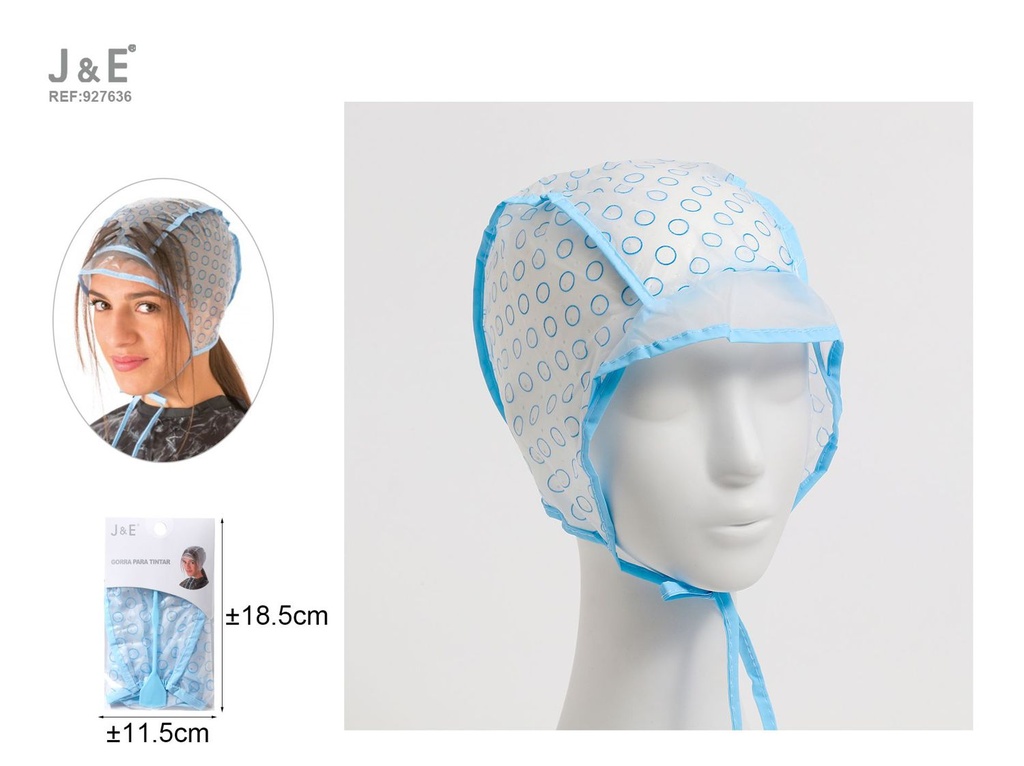 [12u/cx]Gorro para teñido y mechas 1 pieza