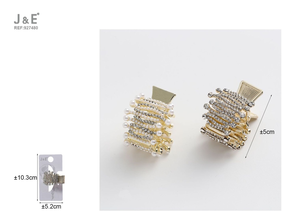 [12u/cx]Pinza de coleta alta 4.5 cm 1 pieza
