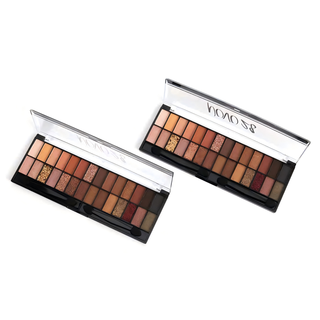 NOVO 28 PALETA DE SOMBRAS CORS                    12 UNIDADES