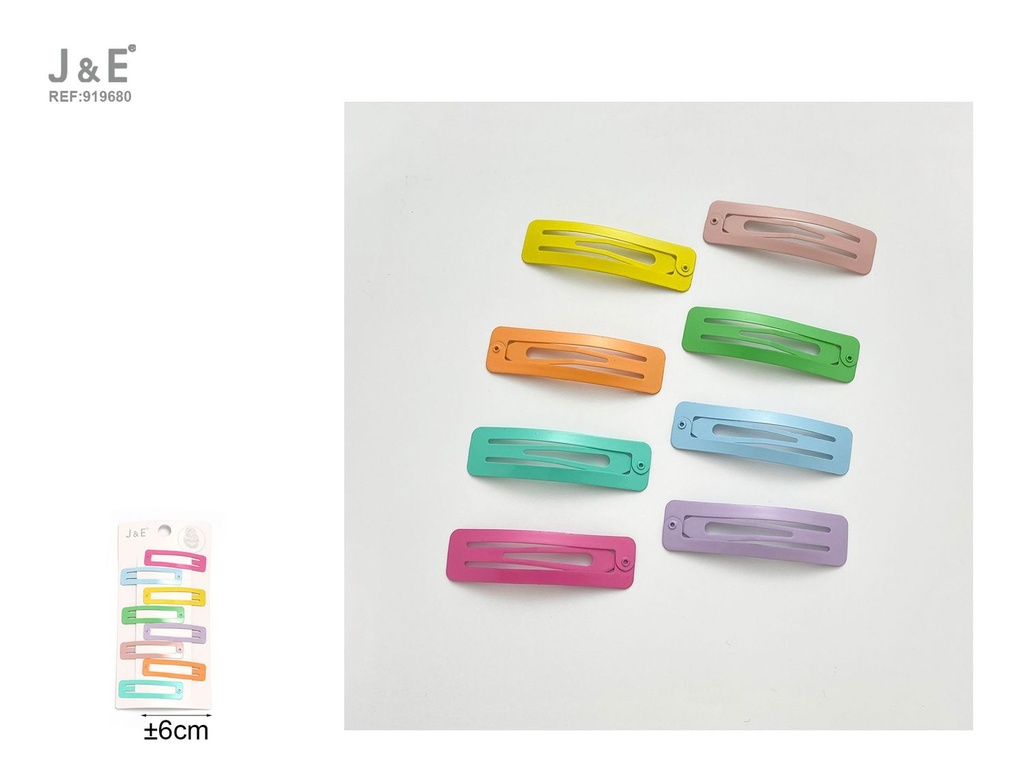 [12u/cx]Set de 8 Broches BB con esmalte al óleo