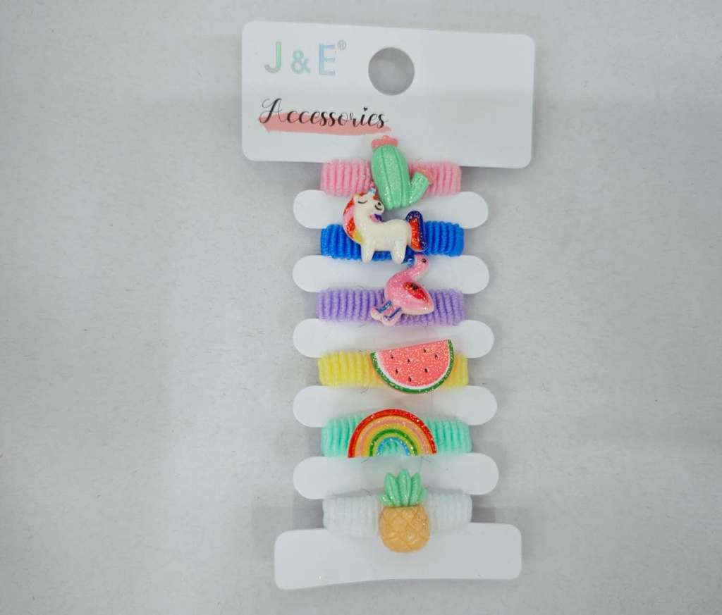 [12u/cx]Set de 6 Bandas elásticas