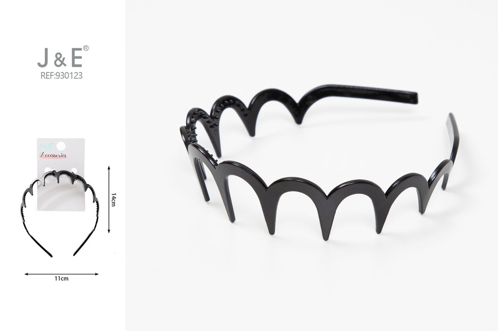 [12u/cx]Hebilla con dientes y diseño brillante, 3cm