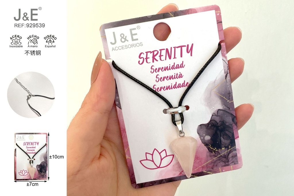 [12u/cx]Piedra cónica 1.5*2.4CM Rosa de cristal