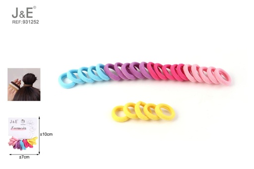 [931252] [12u/cx]Gomas de toalla de verano 25 piezas, ancho 4 mm