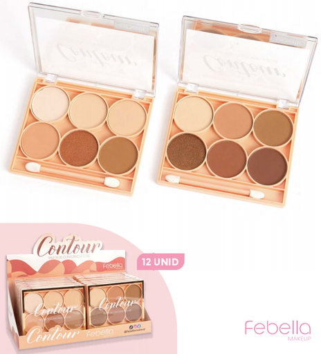 [EC5113] Paleta Contorno 12 UNIDAES