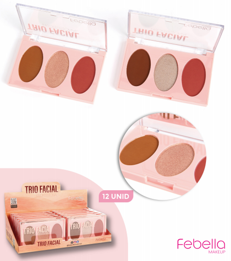 [MU5013] Trio Fácial 3 Cors 12 UNIDADES
