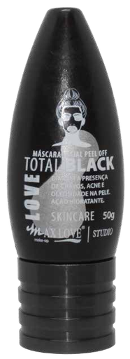 [MX027] MÁSCARA FACIAL PEEL OFF TOTAL BLACK  COM 48 UNIDADES